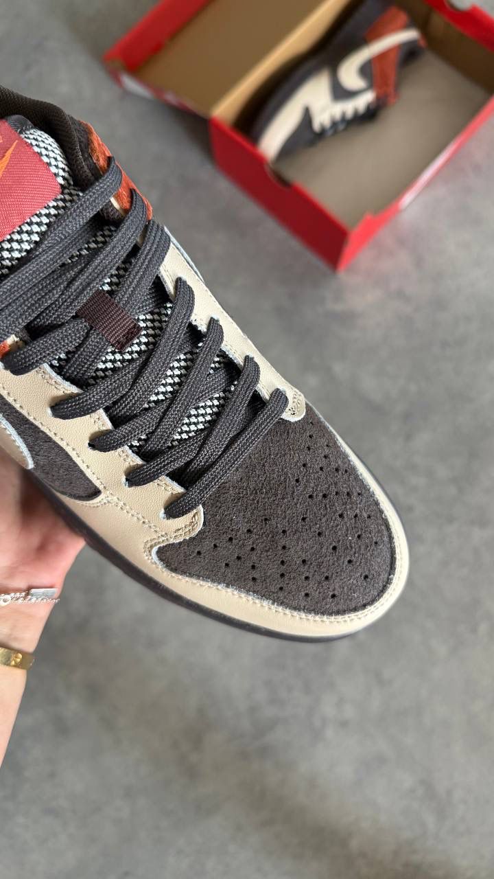 Nike Dunk Low "Red Panda" Sneakers